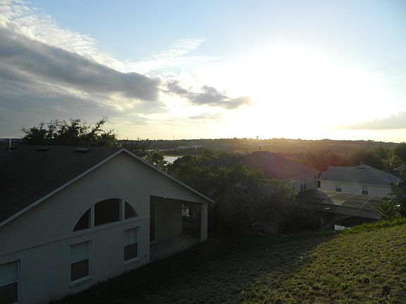 View from top of back yard