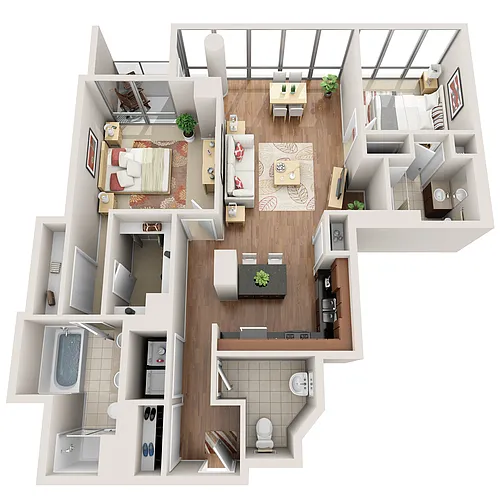 Floor plan 2E