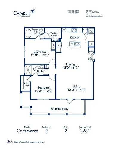 Floor plan Commerce