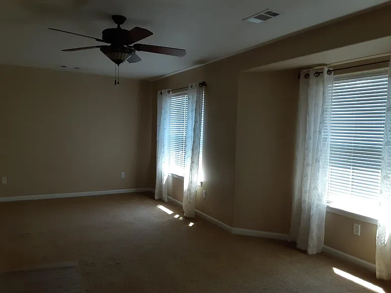 Upstairs Master bedroom without furniture