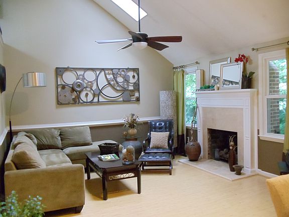 Wood or Gas Fireplace