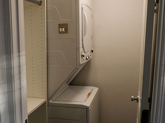 Laundry and storage room