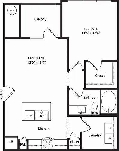 Floor plan A1