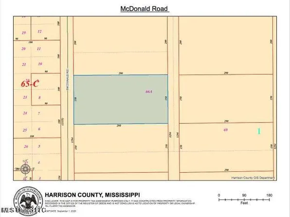 No McDonald Rd, Pass Christian, MS 39571