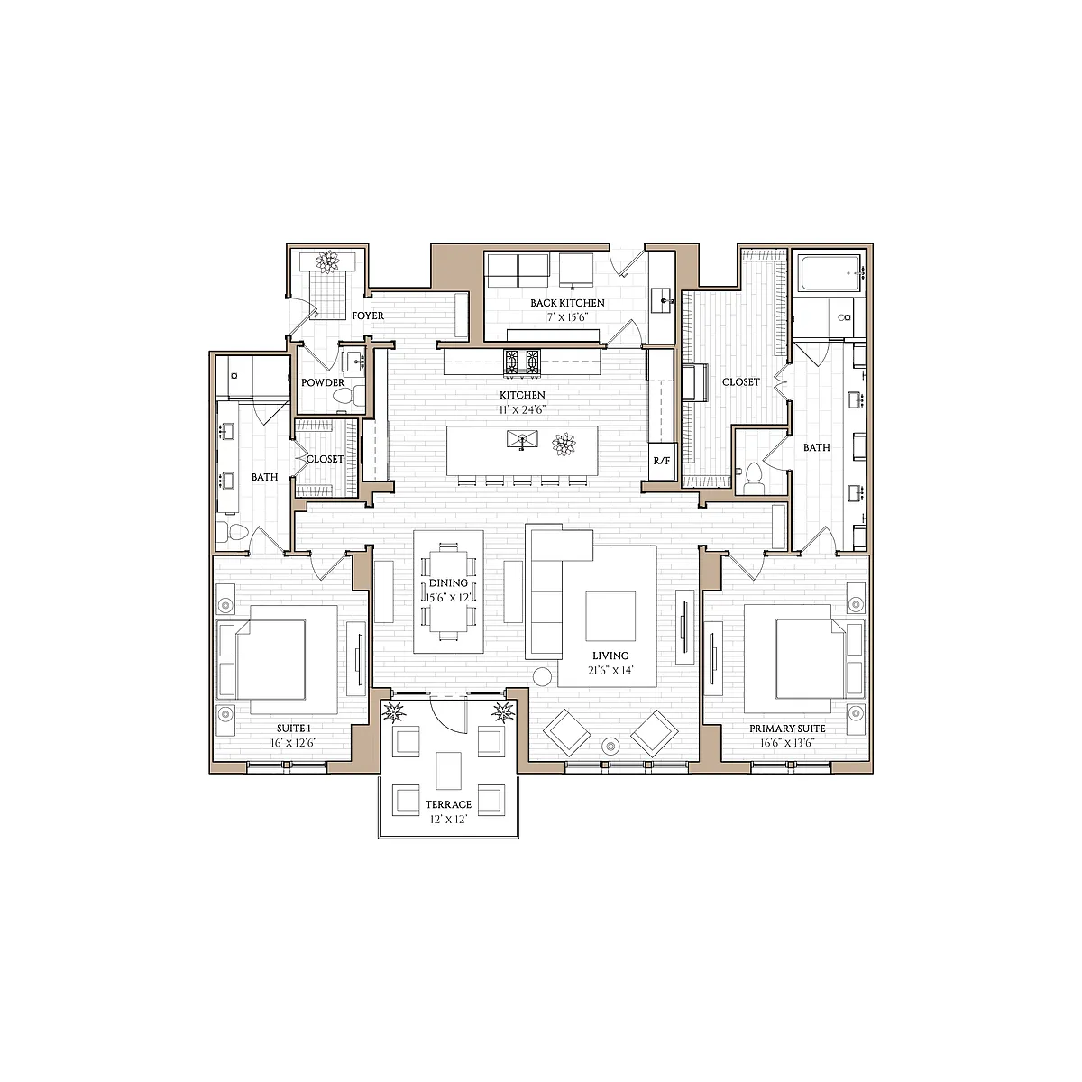 Floor plan Gardenia