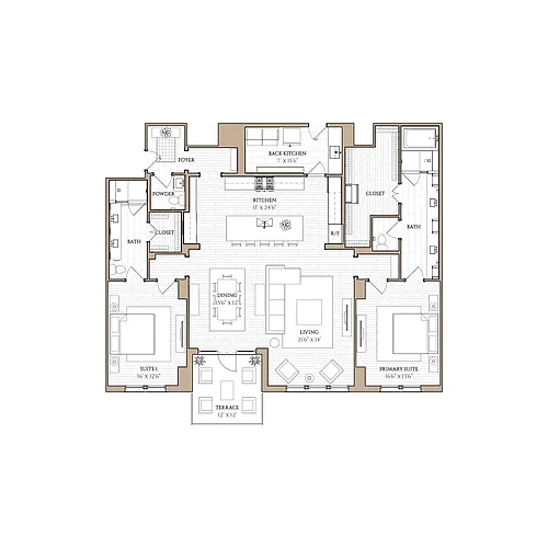 Floor plan Gardenia