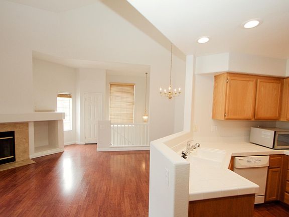 View of Kitchen and Living room