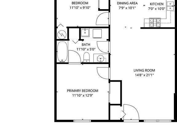 2nd image of 3111 Cresthill Ln