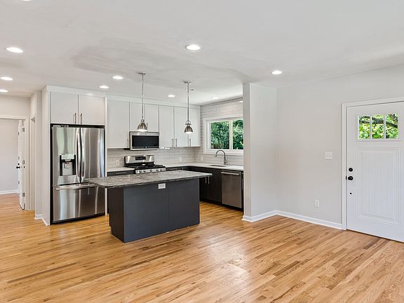Open floor plan. Beautiful hardwood floors!