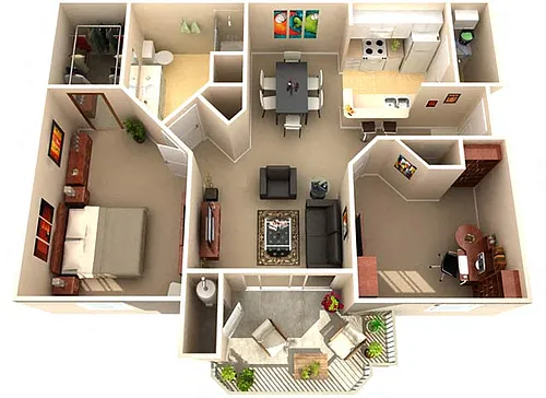 Floor plan Douglas Fir