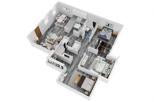Floor plan Montgomery