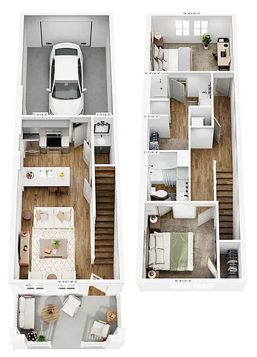 Floor plan Violet