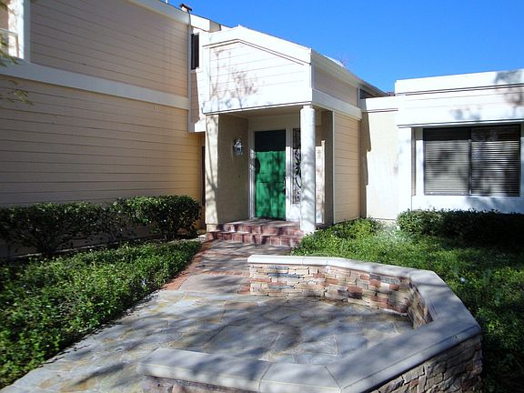 Beautiful stone entry