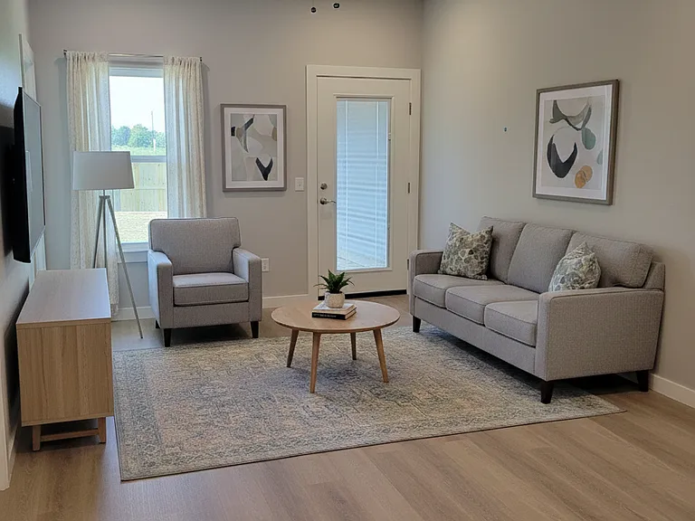 Staged Living Room