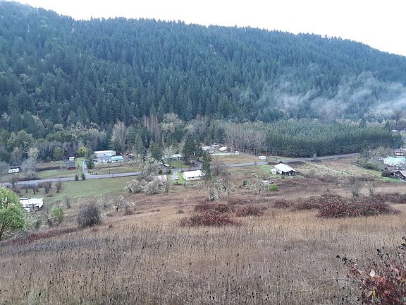 view from top of the hill on this property