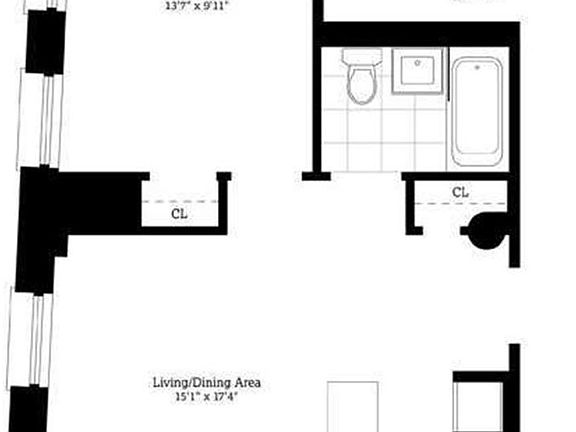 2nd image of 120 Greenwich St APT 12E