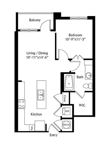 Floor plan A22A2