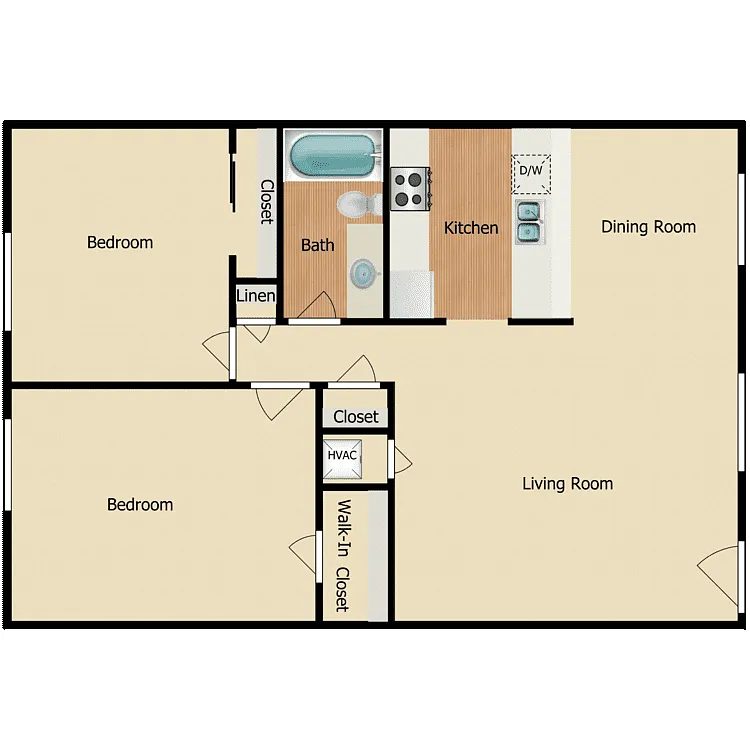 Floor plan Plan E