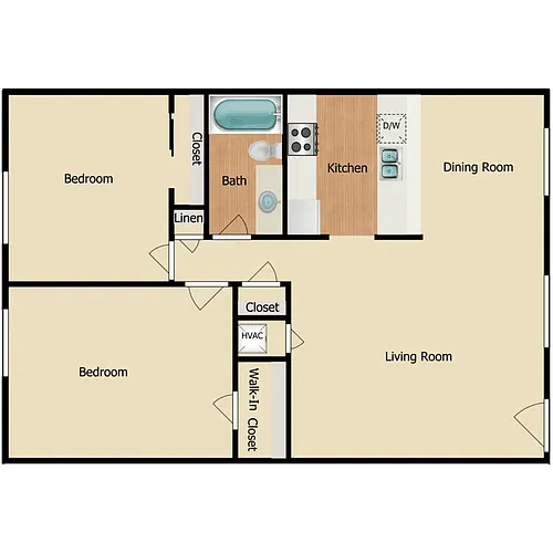 Floor plan Plan E