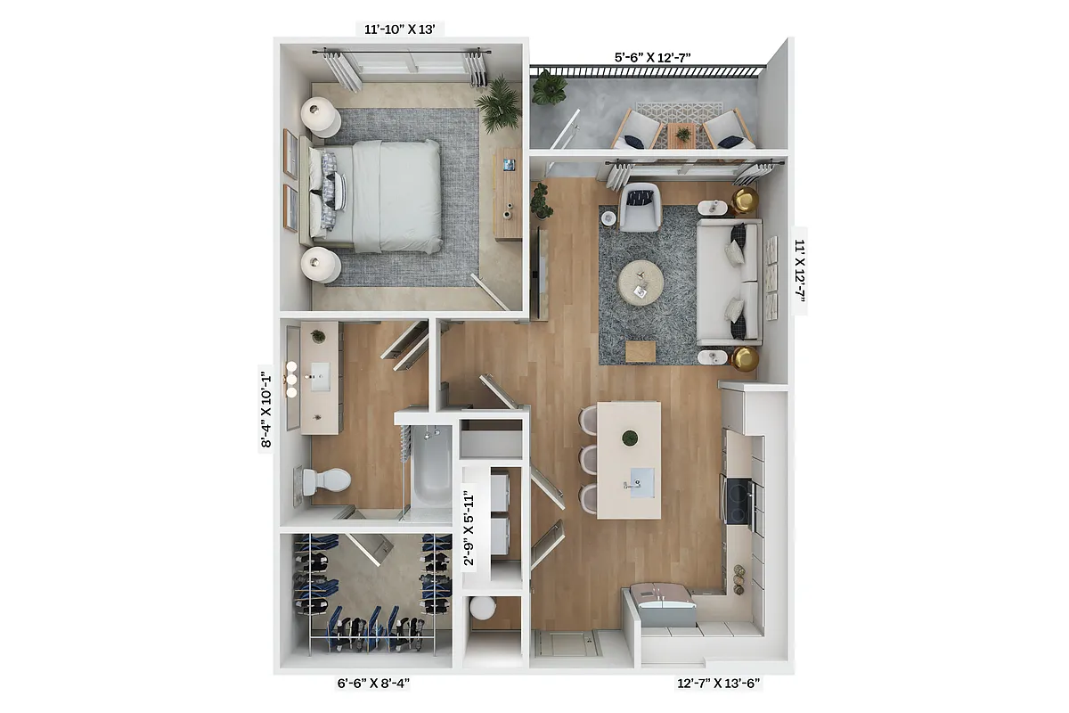 Floor plan A1