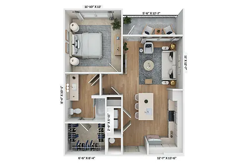 Floor plan A1
