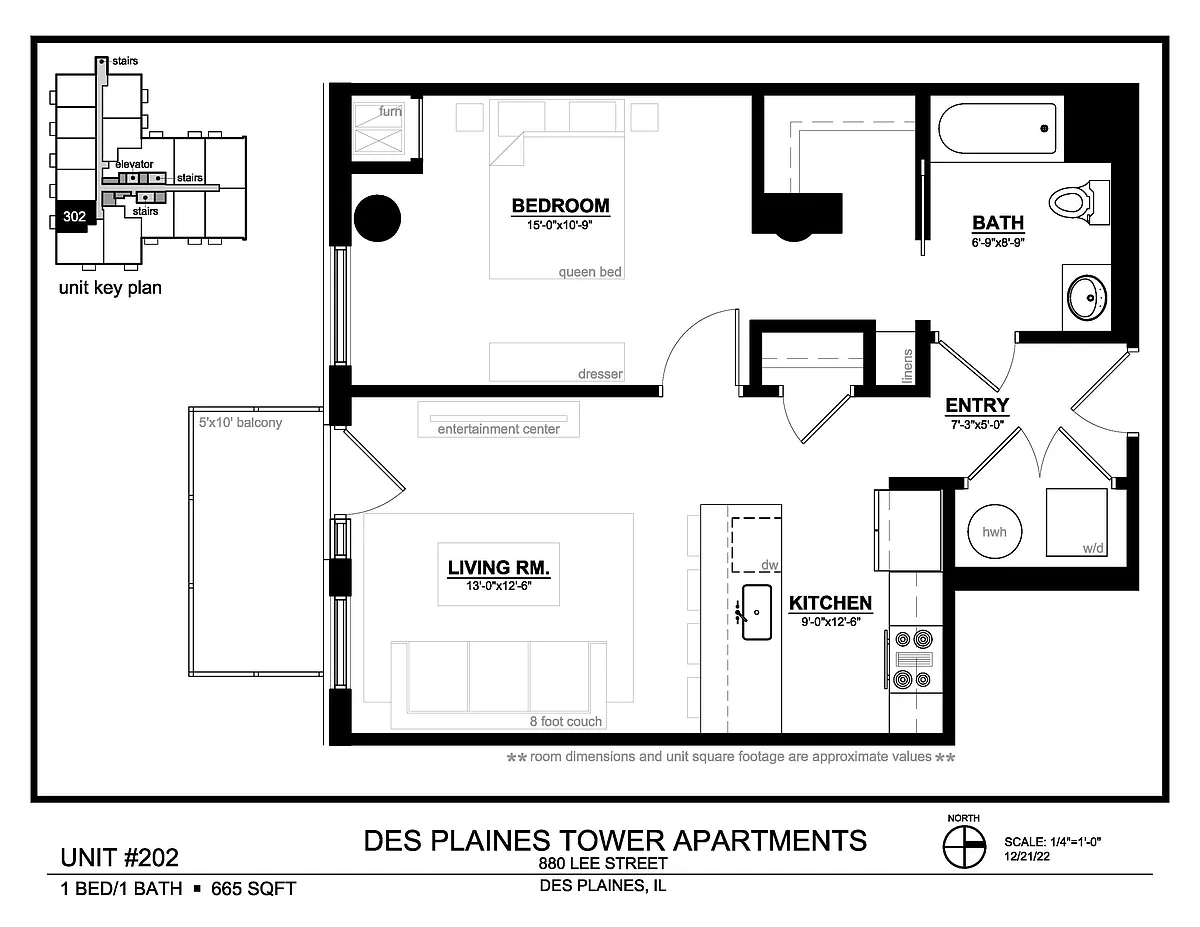 Floor plan 302