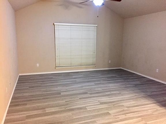 Living room with new floor