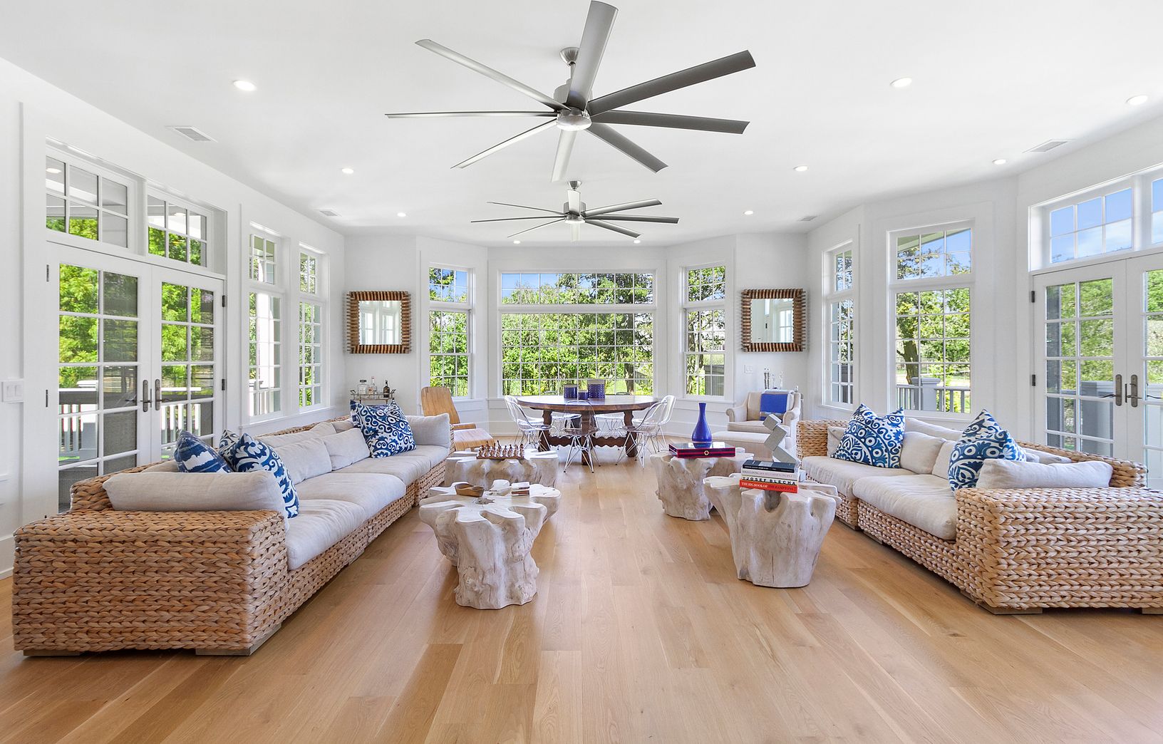 Open Living/Dining Spaces