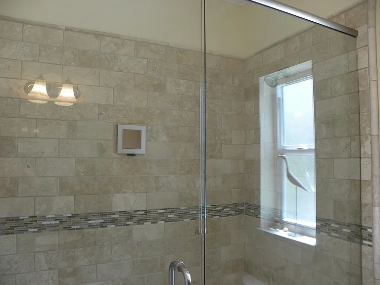 2nd Floor Front Master Bathroom Shower