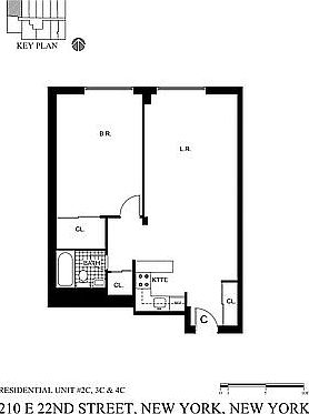 3rd image of 210 E 22nd St APT 2c