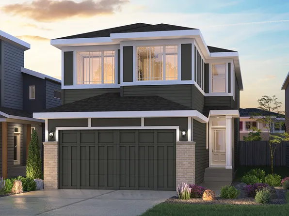 Waterton 24 Plan, Front Garage Single Side Yard at Rockland Park