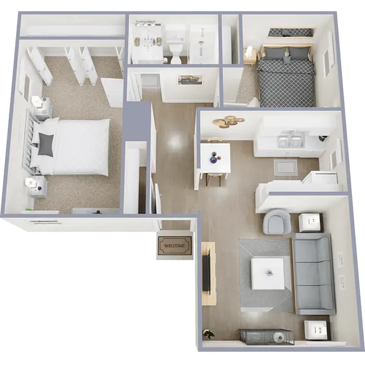Floor plan B1