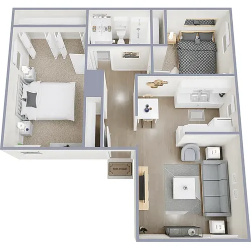 Floor plan B1