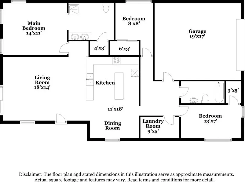 3 bed, 2.0 bath, 1366 sqft, $1,980 — Photo 2