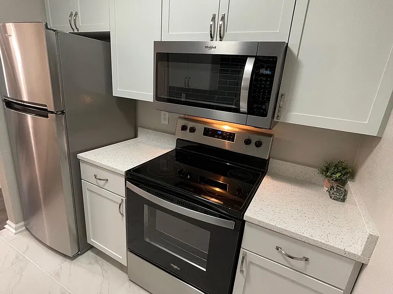 Kitchen with all new appliances