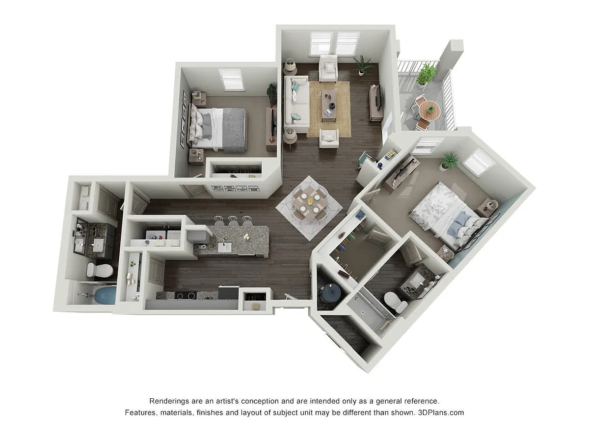 Floor plan Bayou