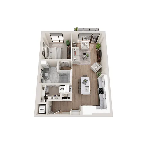 Floor plan 2A1