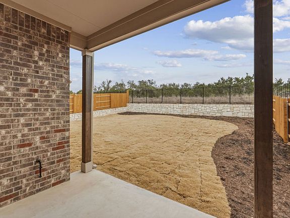 Covered Back Patio