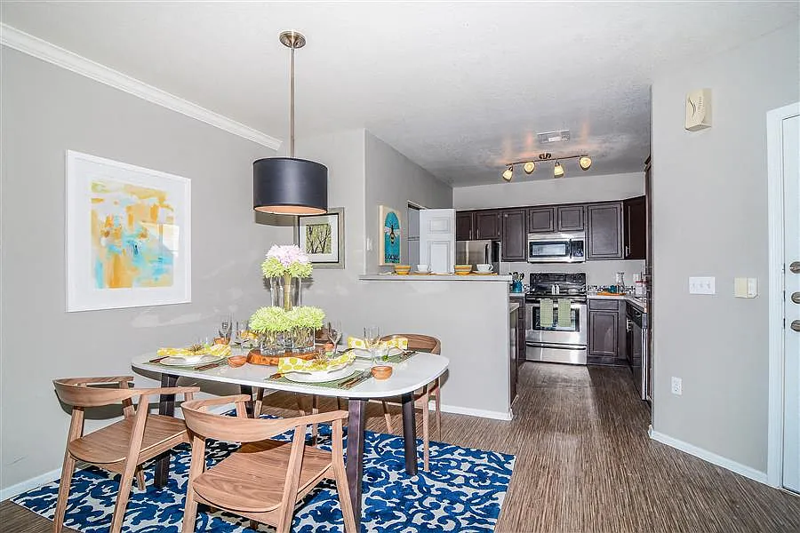Open Concept Kitchen and Dining Room