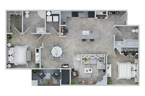 Floor plan THE EISENHOWER