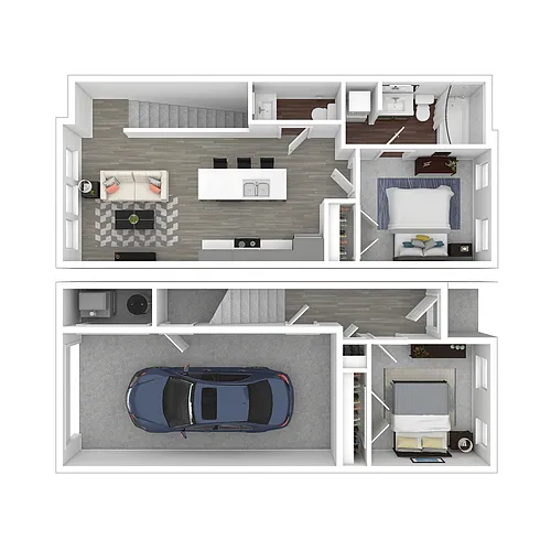 Floor plan 2X15