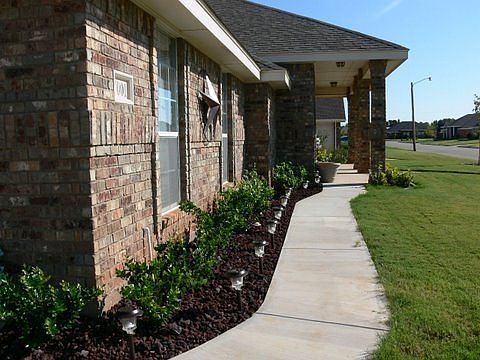 Landscaping and Walkway