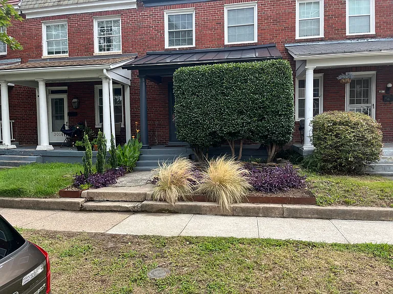 Beautifully established landscaping.