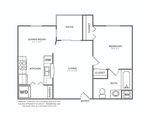 Floor plan A1Q