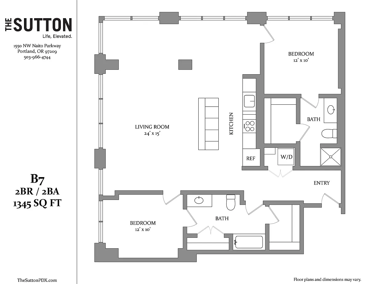 Floor plan B7