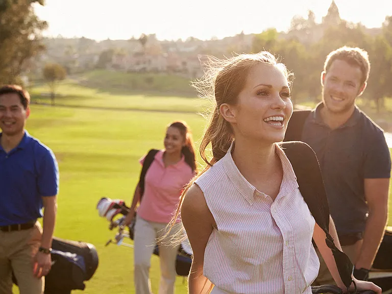 Spend a day on the golf course in Delray Beach, Florida.