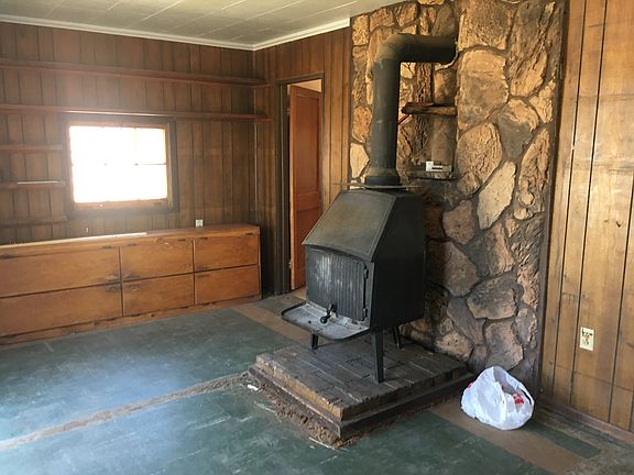 Living Room, wood stove