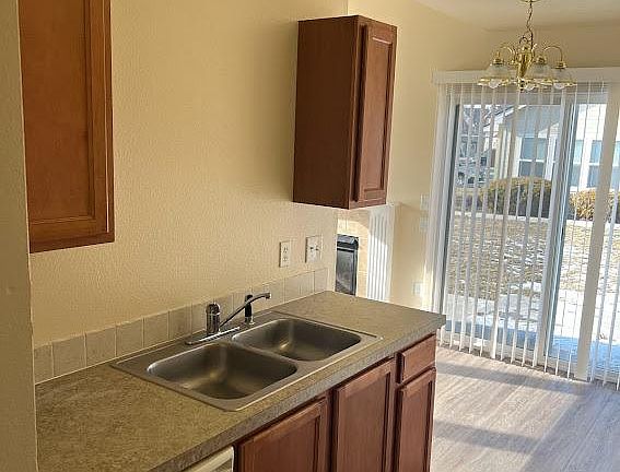 KITCHEN, DINING AND SLIDING GLASS DOOR