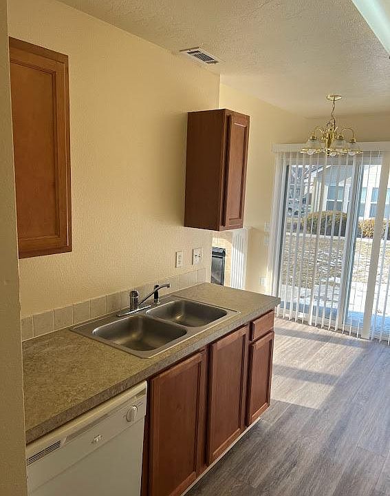 KITCHEN, DINING AND SLIDING GLASS DOOR