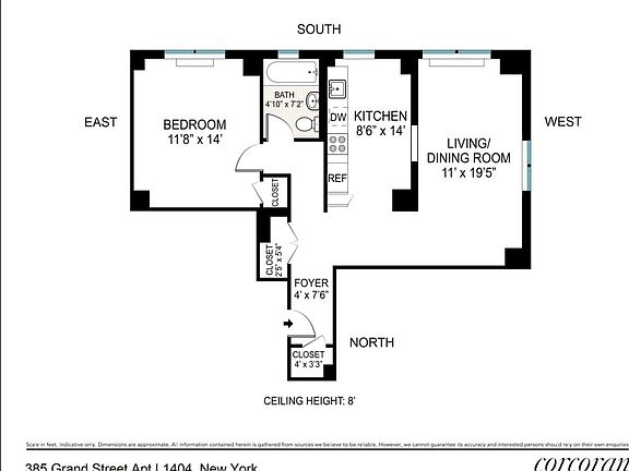 2nd image of 357 Grand St #L1404